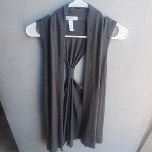 Ambiance Apparel Sleeveless Cardigan